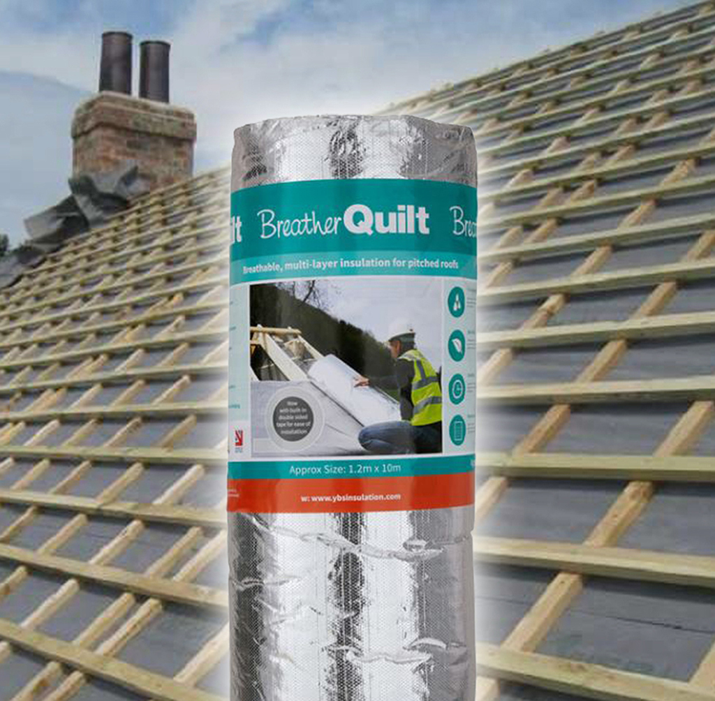 BreatherQuilt for Pitched Roofs
