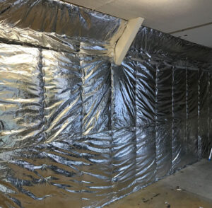 SuperQuilt Insulation installed on a Solid Wall